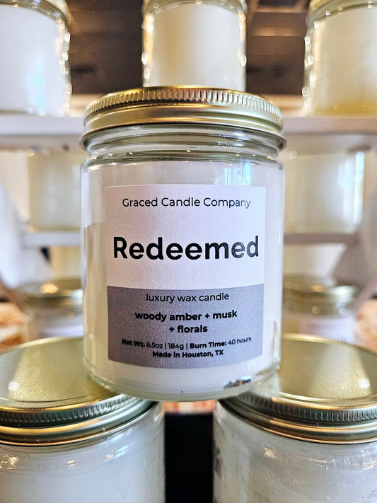Redeemed (Midnight) Candle