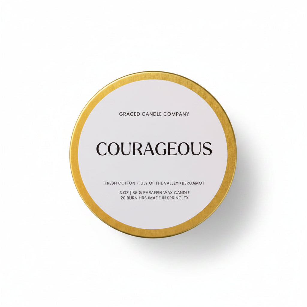 Courageous Travel Tin