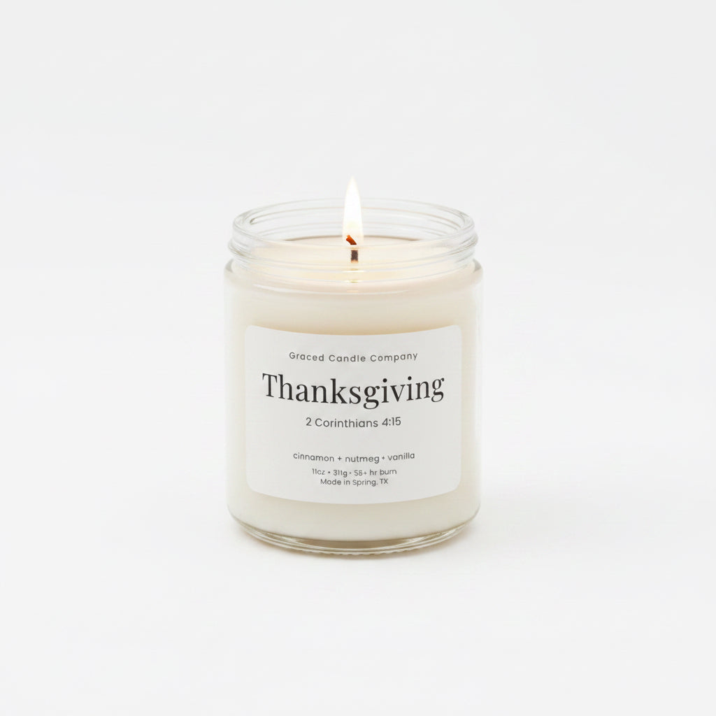 Thanksgiving Candle
