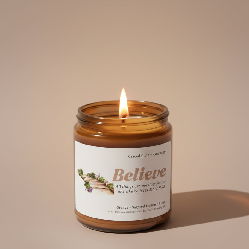 Believe Candle