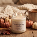 Overflowing Double Wick Candle