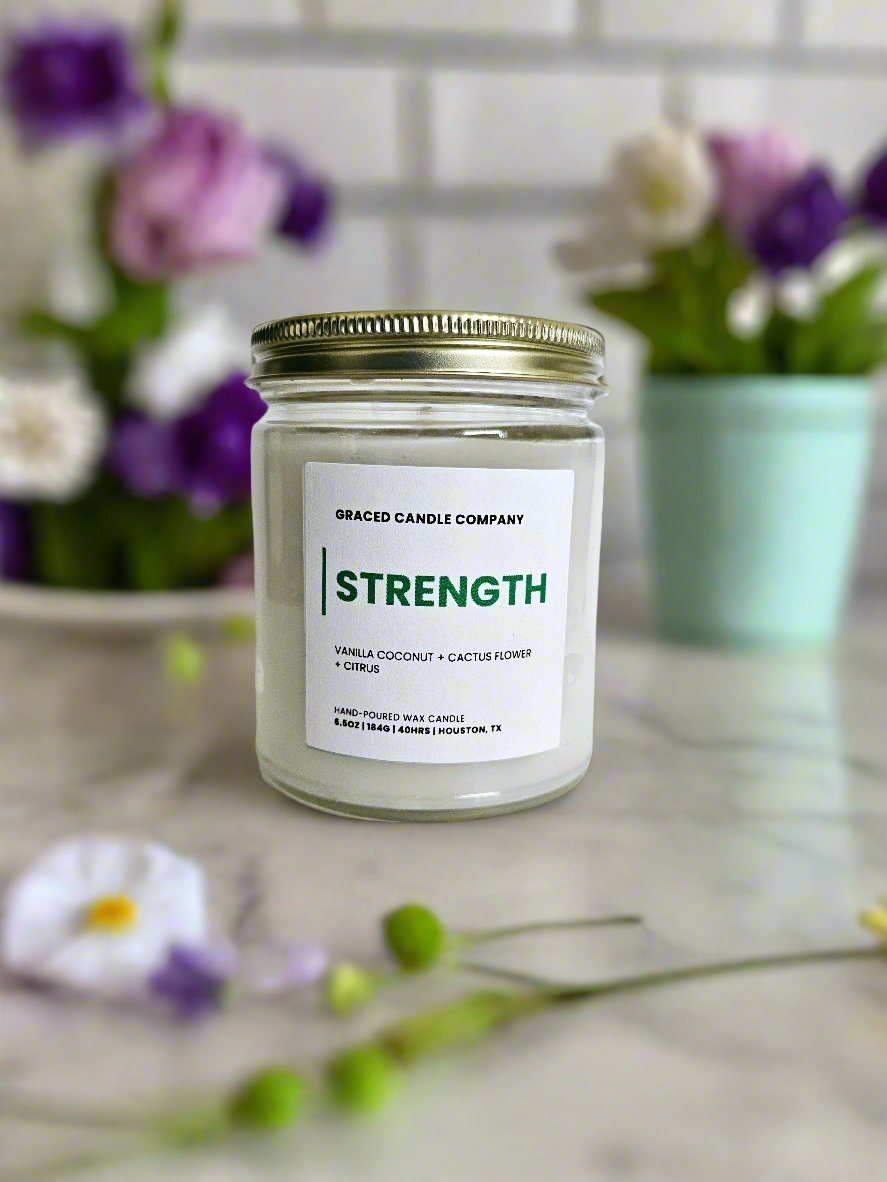 Strength Candle
